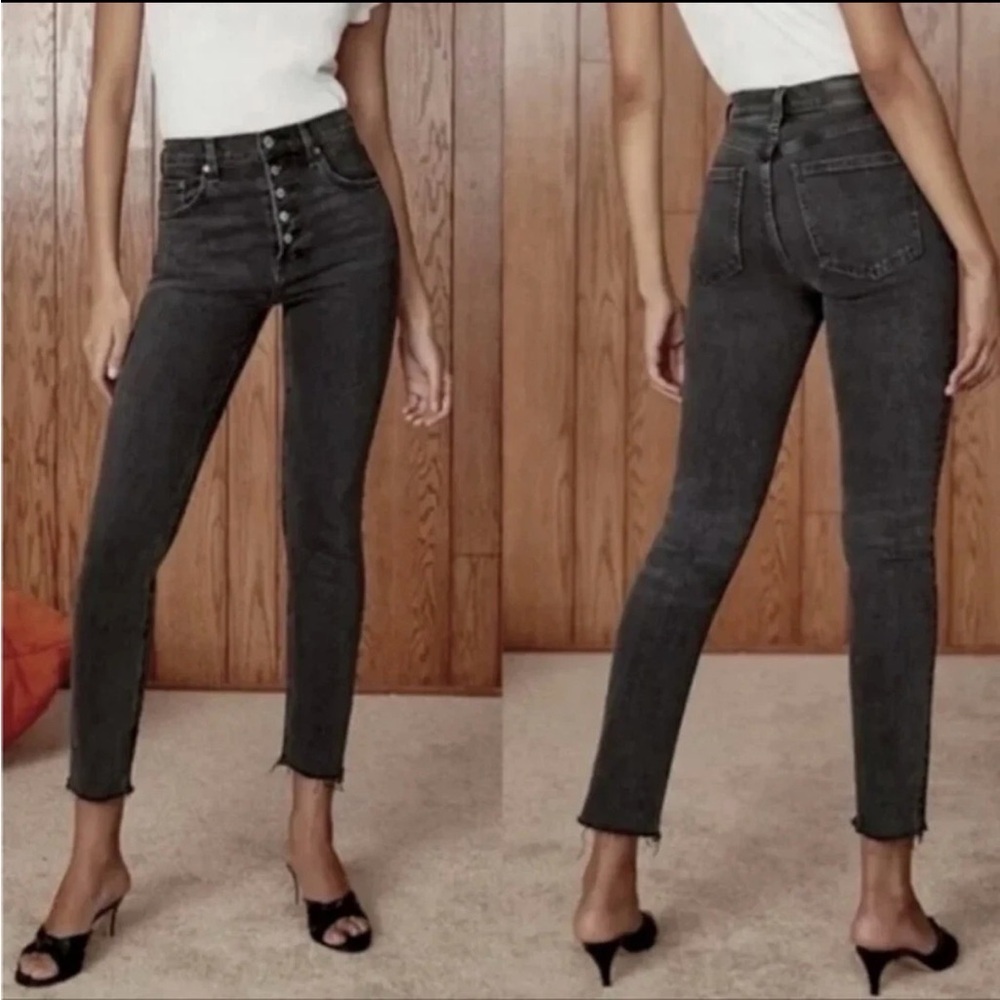 Denim Forum The Yoko High Rise Slim 30l Size 26